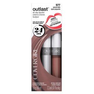 #577 Spiced Latte COVER GIRL OUTLAST ALL DAY LIP COLOR -NIB